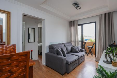 Sala de apartamento à venda com 2 quartos, 54m² em Jardim Monte Alegre, Taboão da Serra