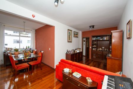 SALA de apartamento à venda com 3 quartos, 90m² em São Pedro, Belo Horizonte