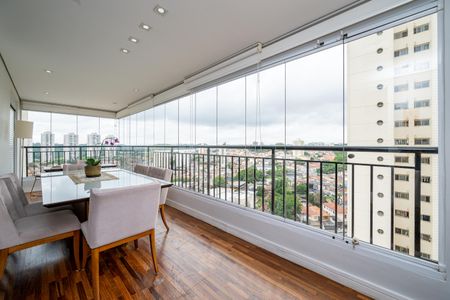 Sacada de apartamento à venda com 3 quartos, 102m² em Vila Guarani (zona Sul), São Paulo