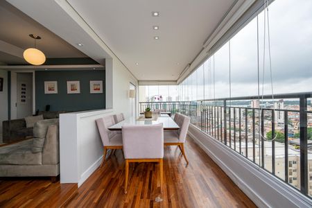 Sacada de apartamento à venda com 3 quartos, 102m² em Vila Guarani (zona Sul), São Paulo