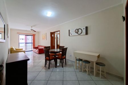 Sala de apartamento para alugar com 2 quartos, 90m² em Guilhermina, Praia Grande