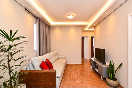 Sala Ambientes de apartamento à venda com 3 quartos, 68m² em Monsenhor Messias, Belo Horizonte