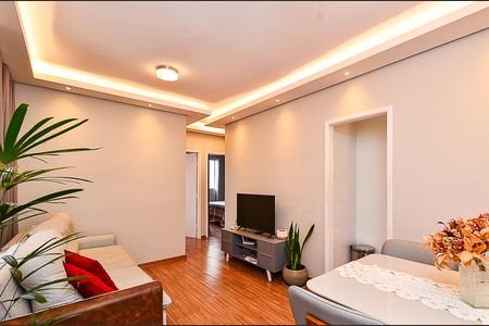 Sala Ambientes de apartamento à venda com 3 quartos, 68m² em Monsenhor Messias, Belo Horizonte