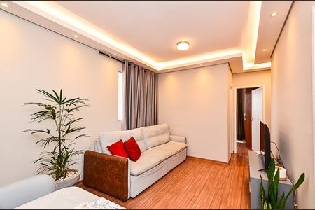 Sala Ambientes de apartamento à venda com 3 quartos, 68m² em Monsenhor Messias, Belo Horizonte