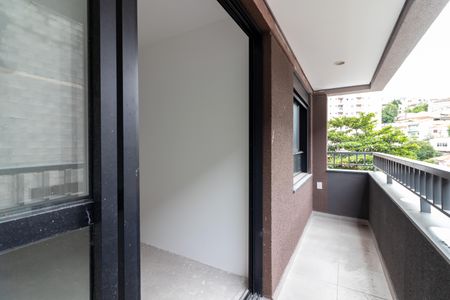Varanda da Sala de apartamento à venda com 2 quartos, 54m² em Jardim São Paulo, São Paulo