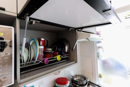 Apartamento à venda com 60m², 2 quartos e 1 vagaCozinha e Área de Serviço