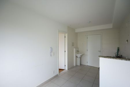 Sala - cozinha - Área de serviço  de apartamento para alugar com 1 quarto, 27m² em Jardim Cidalia, São Paulo