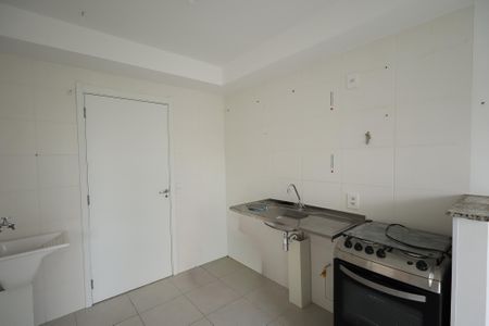 Sala - cozinha - Área de serviço  de apartamento para alugar com 1 quarto, 27m² em Jardim Cidalia, São Paulo