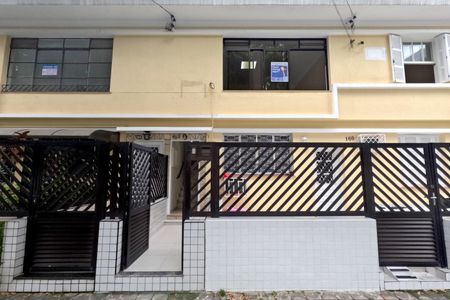 Casa para alugar com 80m², 2 quartos e sem vagaFachada | Plaquinha Quintoandar Instalada 