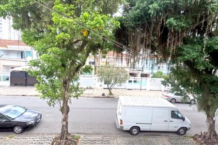 Vista da Sala Sala - 1º Piso de casa para alugar com 2 quartos, 80m² em Embaré, Santos