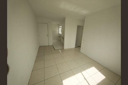 Sala/cozinha de apartamento à venda com 2 quartos, 38m² em Santos Dumont, São Leopoldo
