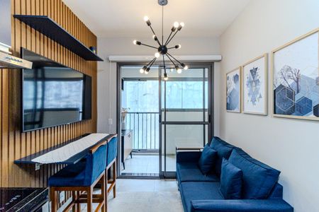 Sala de kitnet/studio para alugar com 1 quarto, 33m² em Consolação, São Paulo