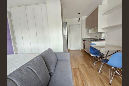 Studio à venda com 25m², 1 quarto e sem vaga Studio à venda com 25m², 1 quarto e sem vagaSala/Quarto