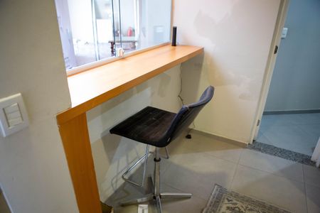 Studio para alugar com 17m², 1 quarto e sem vaga Studio para alugar com 17m², 1 quarto e sem vagaMesa de apoio