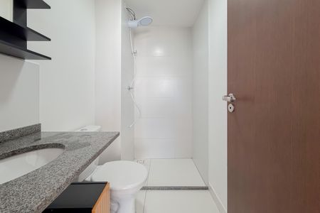Studio para alugar com 24m², 1 quarto e sem vaga Studio para alugar com 24m², 1 quarto e sem vagaBanheiro