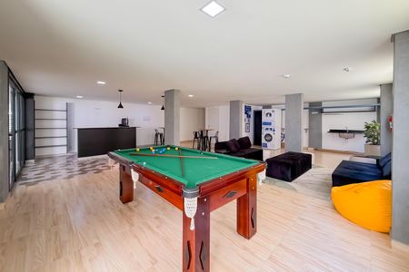 Studio para alugar com 24m², 1 quarto e sem vaga Studio para alugar com 24m², 1 quarto e sem vagaSalão de Jogos