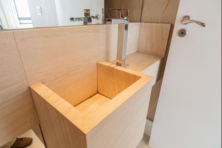 Lavabo de apartamento à venda com 3 quartos, 146m² em Bela Vista, São Paulo