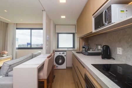 Cozinha  de apartamento para alugar com 1 quarto, 49m² em Petrópolis, Porto Alegre