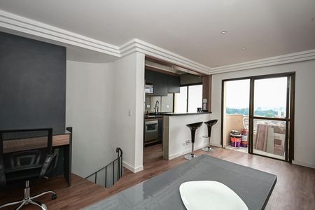 Apartamento para alugar com 58m², 1 quarto e 2 vagasSala