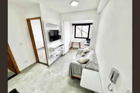 Sala/Cozinha de kitnet/studio para alugar com 1 quarto, 29m² em Vila Dom Pedro Ii, São Paulo