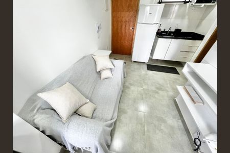 Sala/Cozinha de kitnet/studio para alugar com 1 quarto, 29m² em Vila Dom Pedro Ii, São Paulo