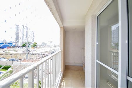 Varanda da Sala de apartamento para alugar com 2 quartos, 48m² em Vila Itapegica, Guarulhos