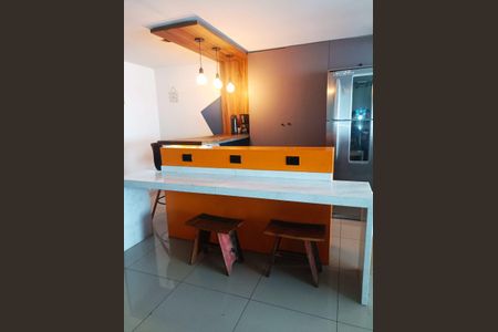 Cozinha  de kitnet/studio para alugar com 1 quarto, 28m² em Centro, Curitiba