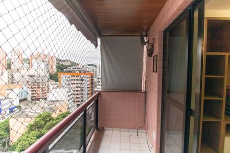 Varanda da Sala de apartamento para alugar com 3 quartos, 120m² em Icaraí, Niterói