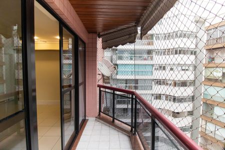Varanda da Sala de apartamento para alugar com 3 quartos, 120m² em Icaraí, Niterói