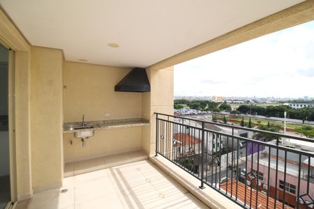 Apartamento à venda com 76m², 2 quartos e 2 vagasSala / Cozinha - Varanda