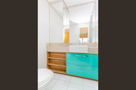 Apartamento para alugar com 35m², 1 quarto e 2 vagas Apartamento para alugar com 35m², 1 quarto e 2 vagasBanheiro