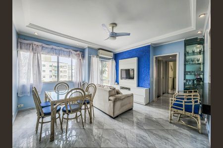 Sala de apartamento para alugar com 3 quartos, 86m² em Boqueirão, Praia Grande