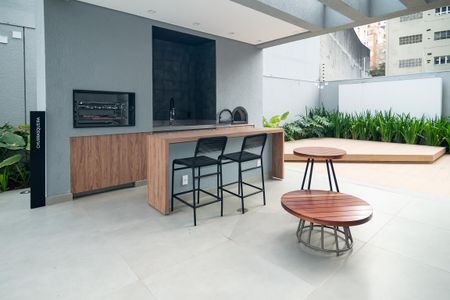 Studio para alugar com 20m², 0 quarto e sem vagaChurrasqueira