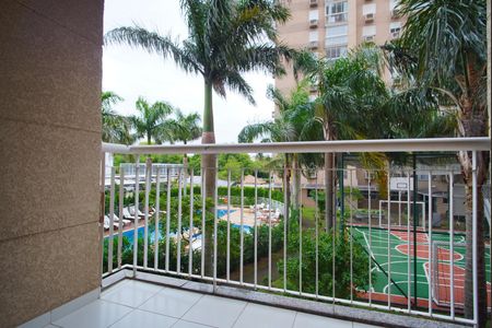 Sala - Varanda de apartamento para alugar com 3 quartos, 84m² em Sarandi, Porto Alegre