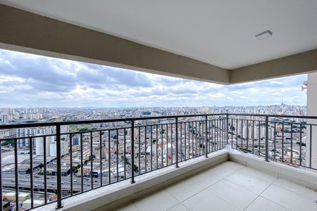 Varanda da Sala de apartamento para alugar com 2 quartos, 84m² em Brás, São Paulo
