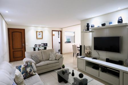 Sala de apartamento à venda com 4 quartos, 125m² em Colégio Batista, Belo Horizonte