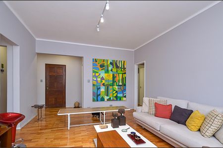 Sala de Estar de apartamento à venda com 4 quartos, 170m² em Santo Antônio, Belo Horizonte