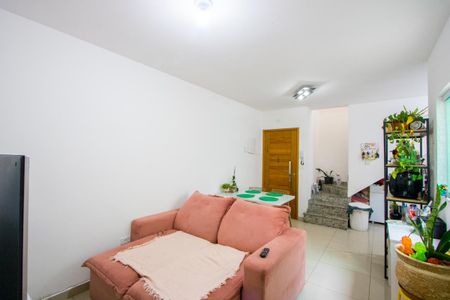 Sala de apartamento para alugar com 2 quartos, 102m² em Vila Pires, Santo André