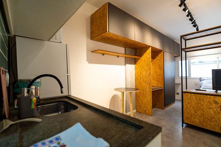 Apartamento para alugar com 32m², 1 quarto e sem vaga Apartamento para alugar com 32m², 1 quarto e sem vagaCozinha