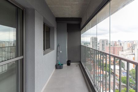 Varanda Sala de apartamento para alugar com 2 quartos, 48m² em Santo Amaro, São Paulo