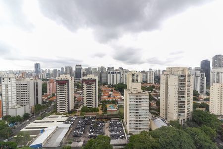 Vista Varanda Sala de apartamento para alugar com 2 quartos, 48m² em Santo Amaro, São Paulo