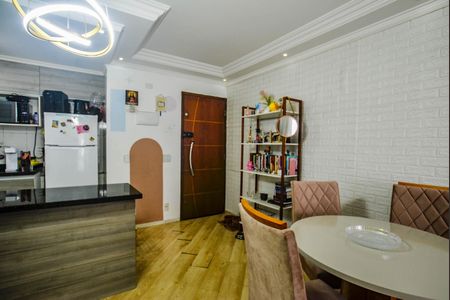 Sala de apartamento à venda com 3 quartos, 70m² em Jd Eudizia, Santo André