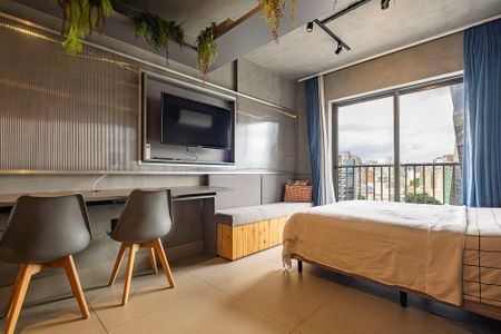 Studio de kitnet/studio para alugar com 1 quarto, 27m² em Pinheiros, São Paulo