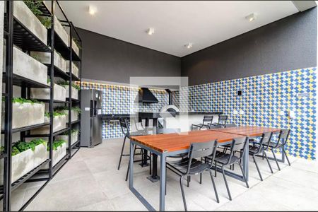 Studio para alugar com 27m², 1 quarto e sem vagaChurrasqueira