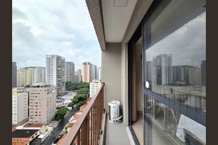 Studio para alugar com 25m², 1 quarto e sem vagaVaranda