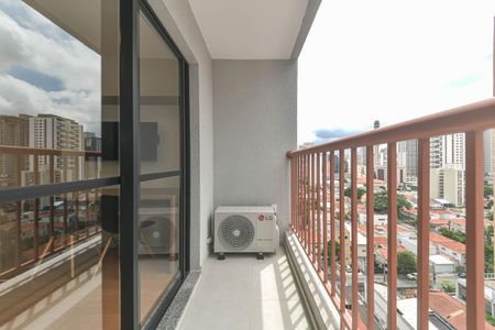 Varanda de kitnet/studio para alugar com 1 quarto, 25m² em Jardim das Acacias, São Paulo