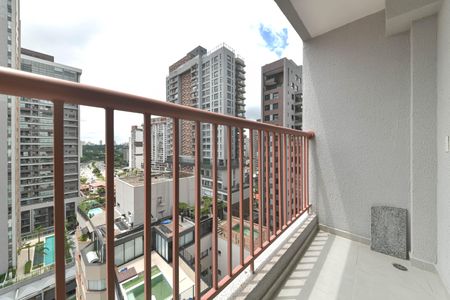 Studio para alugar com 25m², 1 quarto e sem vagaVaranda