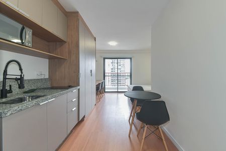 Studio para alugar com 25m², 1 quarto e sem vagaCozinha