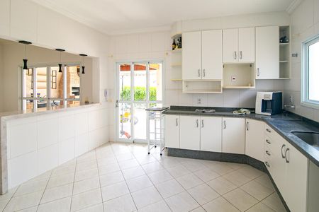 Cozinha de casa de condomínio para alugar com 3 quartos, 360m² em Jardim Residencial da Villa Suiça, Indaiatuba