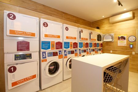 Studio para alugar com 26m², 1 quarto e sem vagaÁrea Comum - Lavanderia